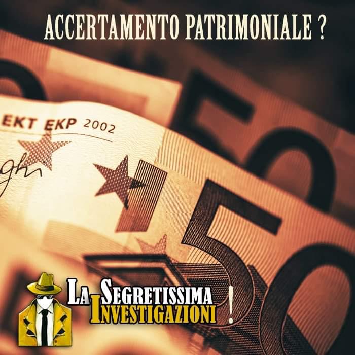 Scopri di più sull'articolo Accertamento patrimoniale