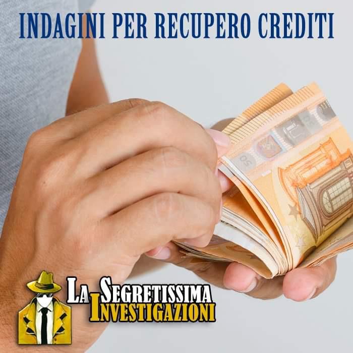 Scopri di più sull'articolo Indagini per Recupero Crediti